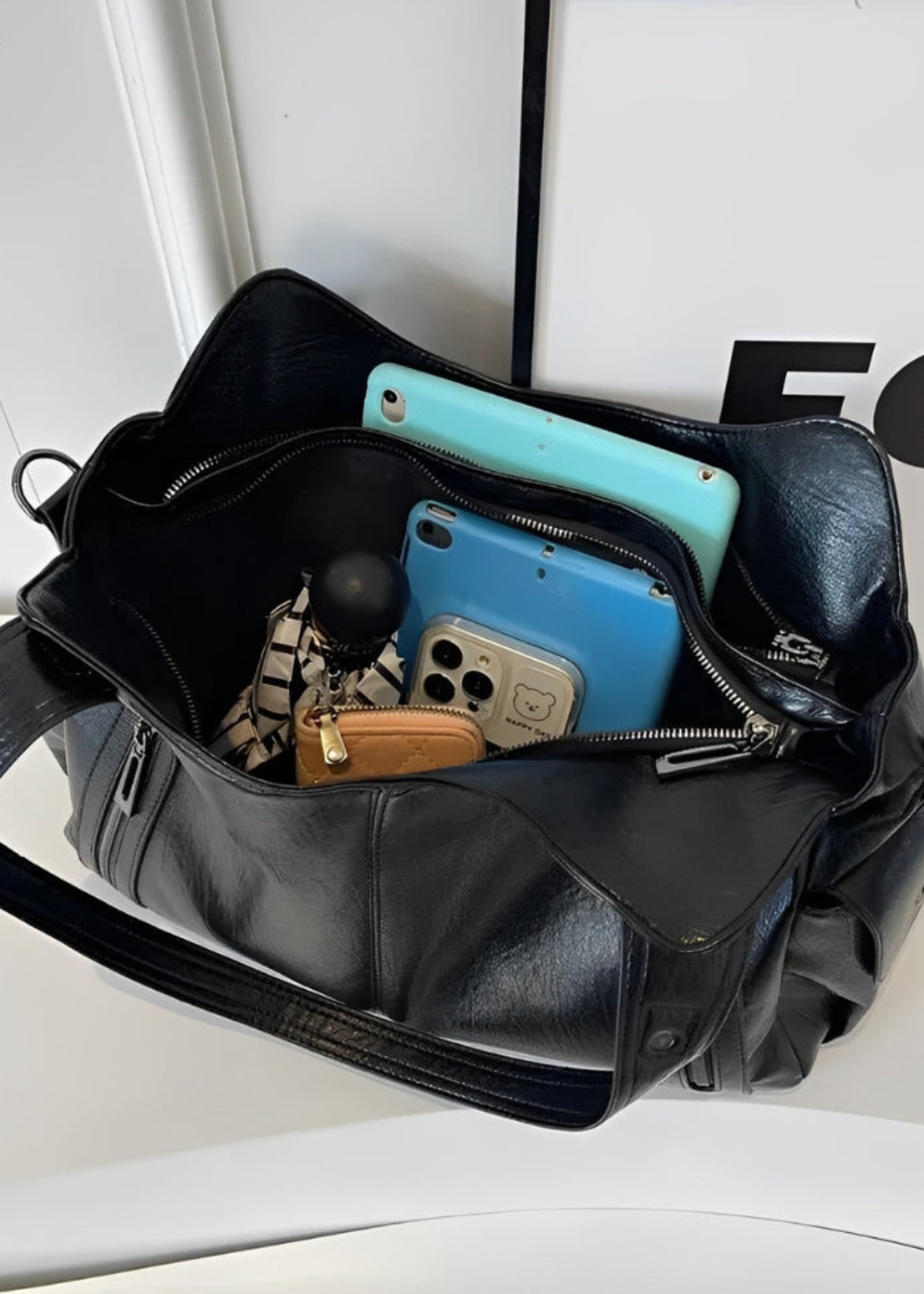 ANGE™ - Bolso de cuero elegante