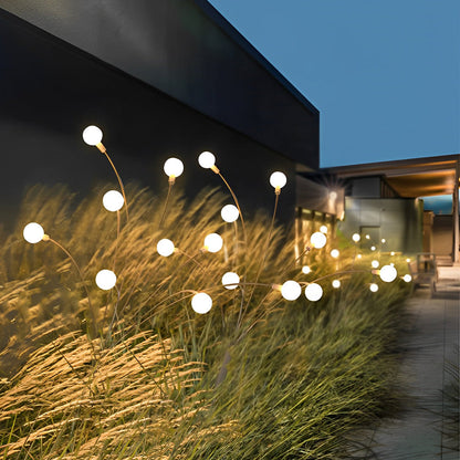 Solar Garden Lights Waterproof LED Firefly Stakes