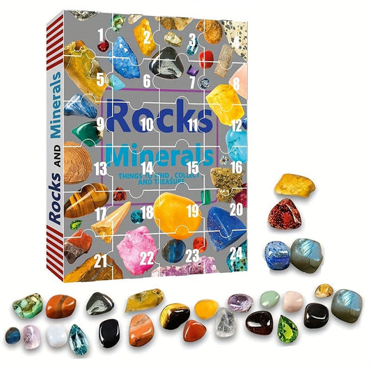 Calendario de Adviento Colección de Rocas para Niños