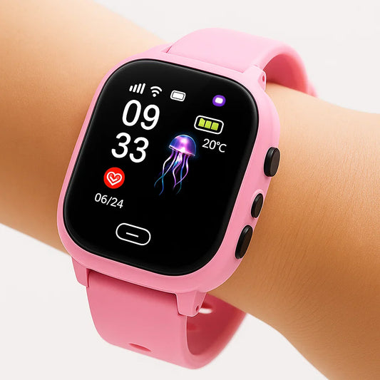 Reloj inteligente GPS para niños impermeable con rastreador