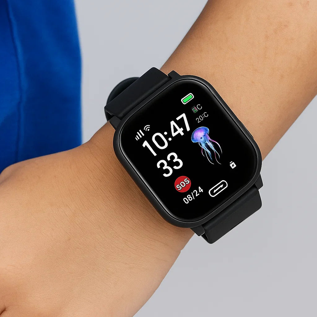 Reloj inteligente GPS para niños impermeable con rastreador