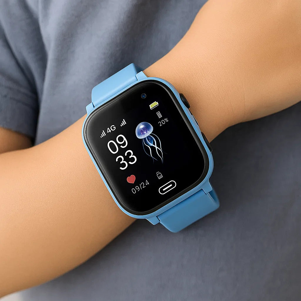 Reloj inteligente GPS para niños impermeable con rastreador