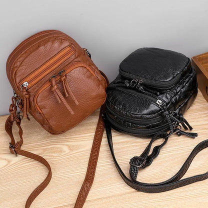 Bolso de Hombro de Cuero Lize
