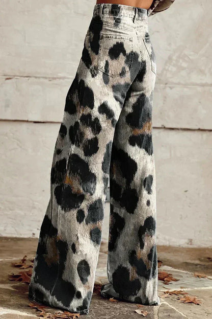 Leana | Pantalones de pierna ancha Boho Muse