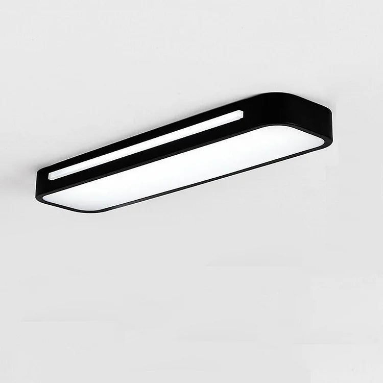Lámpara de techo LED larga minimalista nórdica