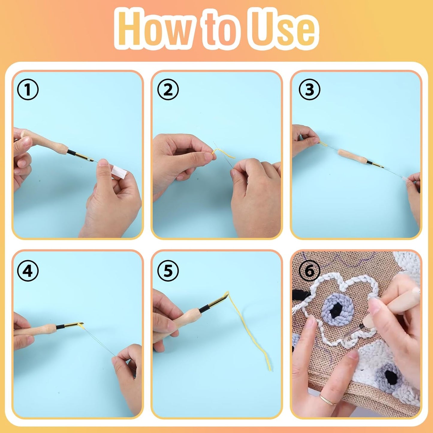 NeedleArt™ - Set de agujas para bordar