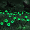 Luces de jardín orbes solares LED de Halloween