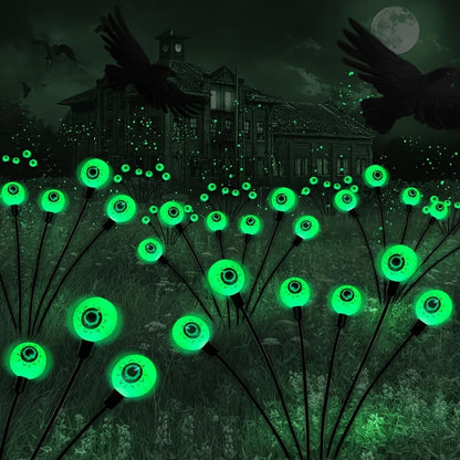 Luces de jardín orbes solares LED de Halloween