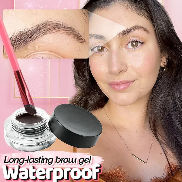 Sello y Cepillo para Cejas con Línea de Cabello 4D (1+1 GRATIS)
