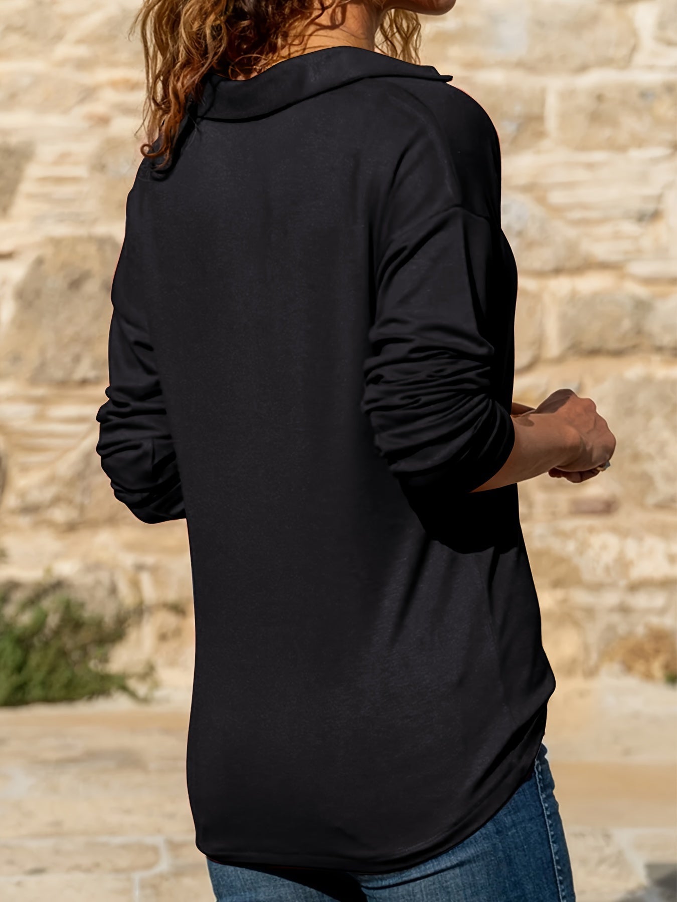 Charlene | Blusa Chic de Manga Larga