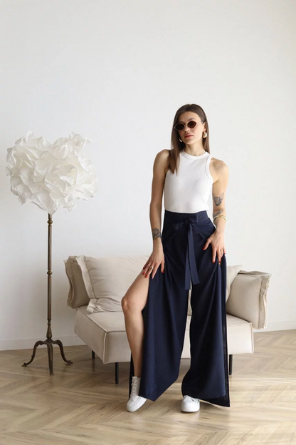 Pantalones fluidos para mujer | Pantalones de mujer primavera-verano | Ariane