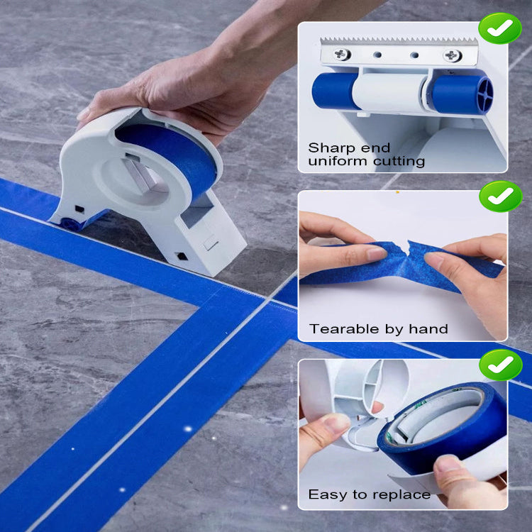 Applicatore di nastro adesivo per pittori: linee di vernice pulite senza problemi!