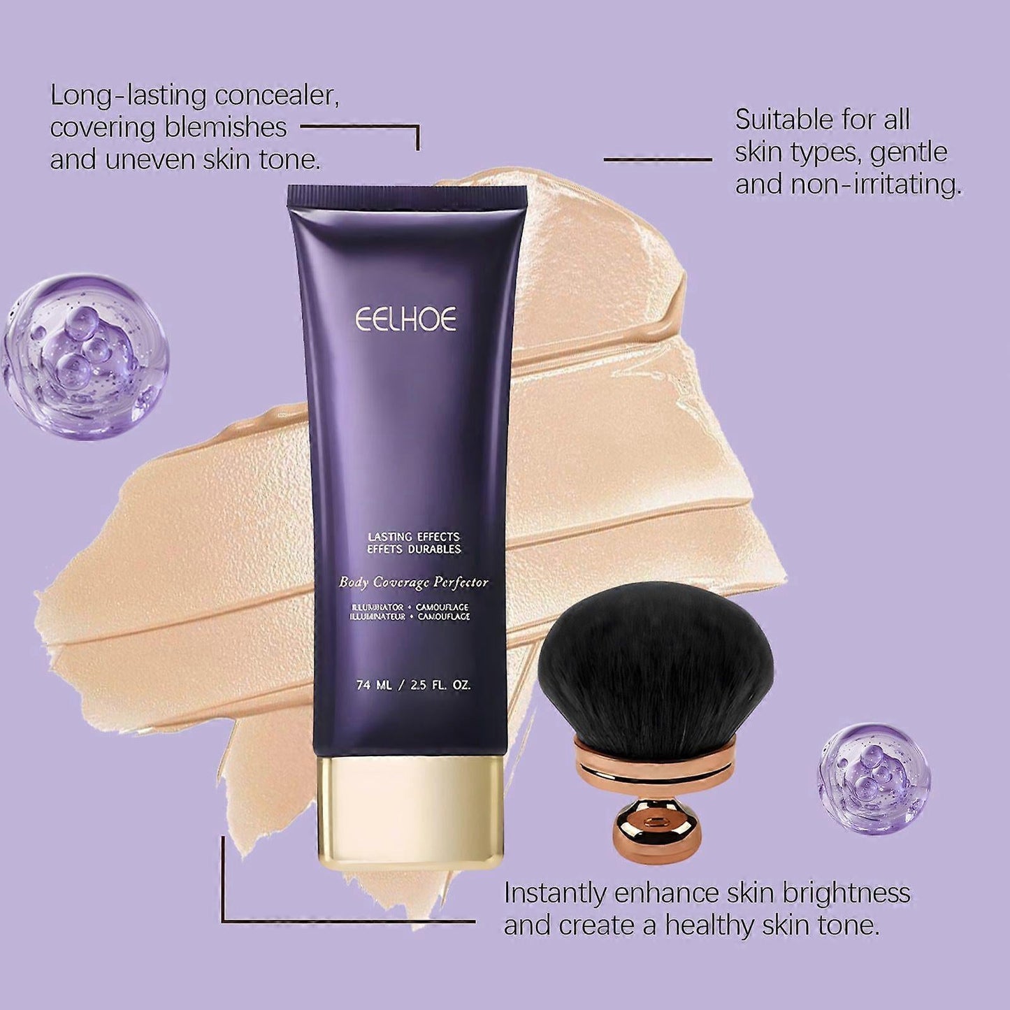 Perfeccionador de Cobertura Corporal GlowFlawless