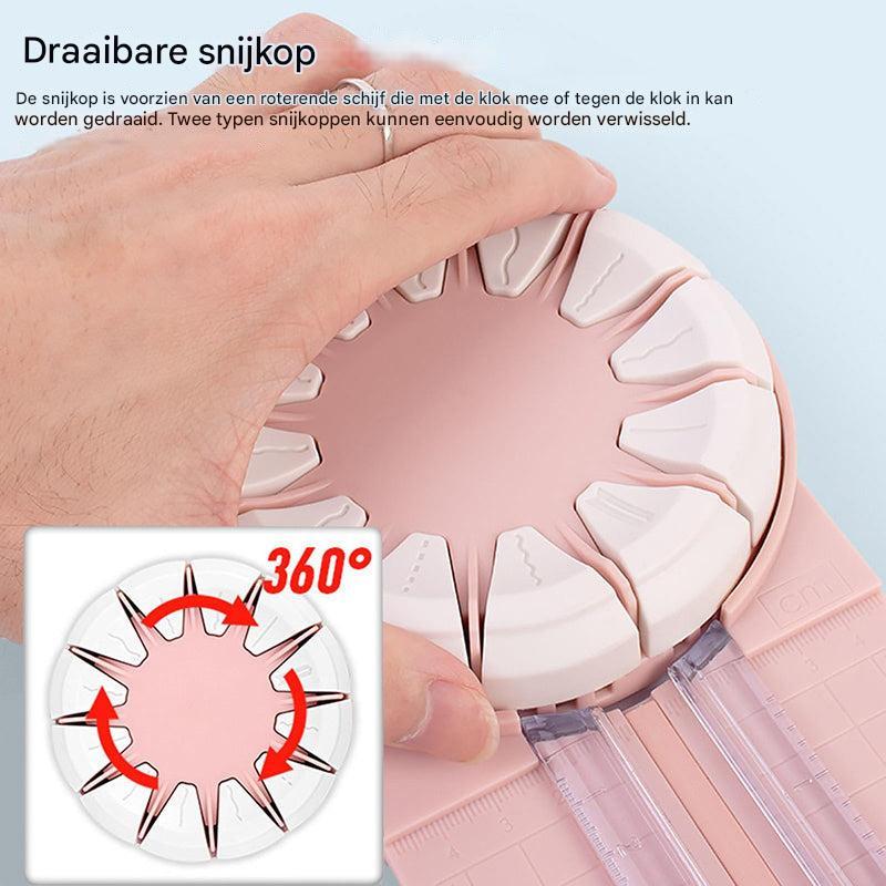 CutMaster - Cortadora de papel con 12 patrones | 50% DE DESCUENTO