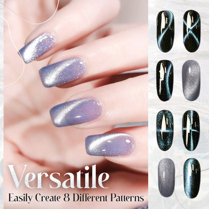 GalaxyGlow Pro™ - Crea efectos de uñas 3D impresionantes que cambian de color con la luz