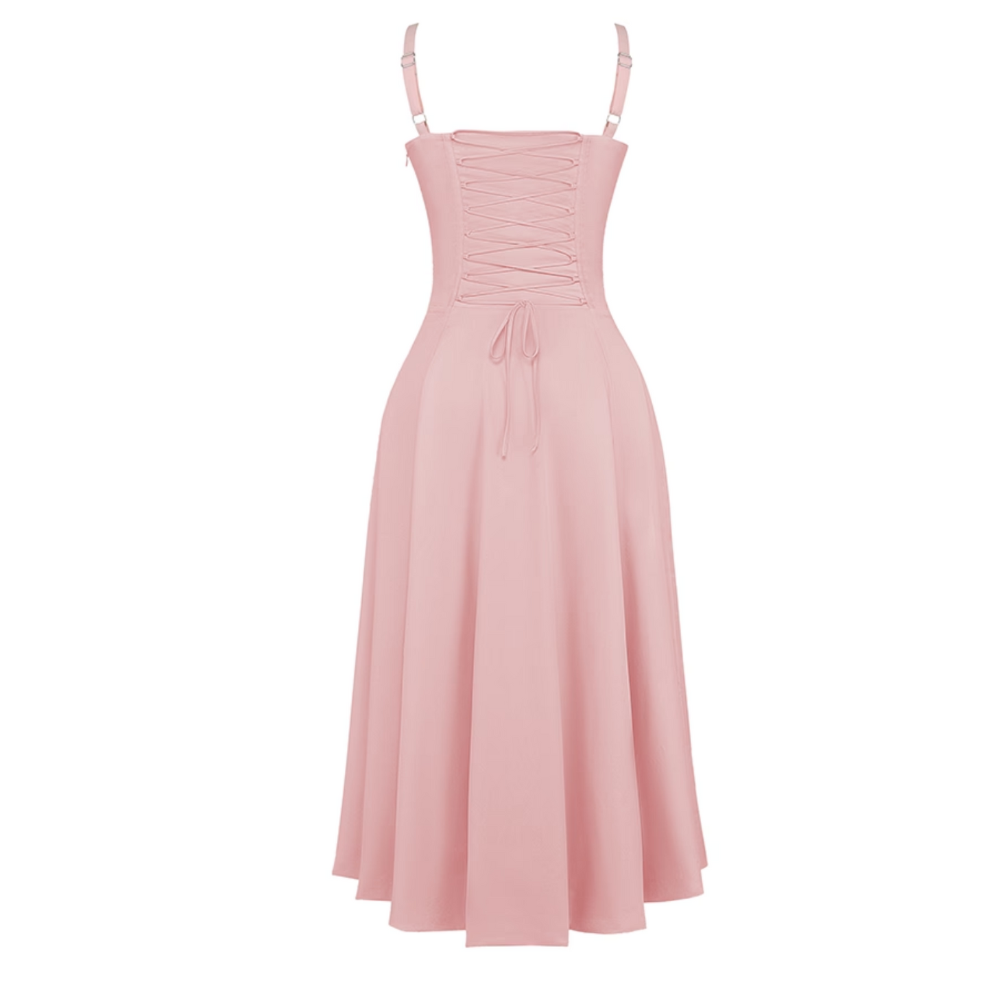 Tirzah - Vestido falda fluida bohemia tipo slip