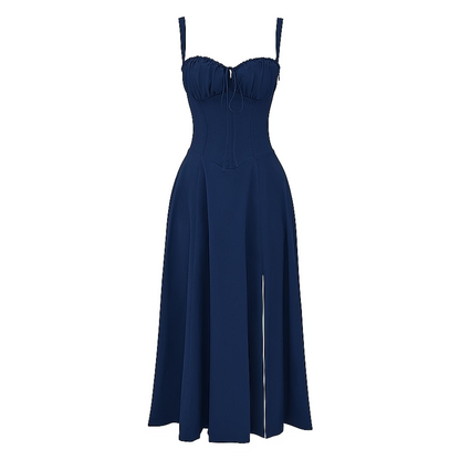 Tirzah - Vestido falda fluida bohemia tipo slip