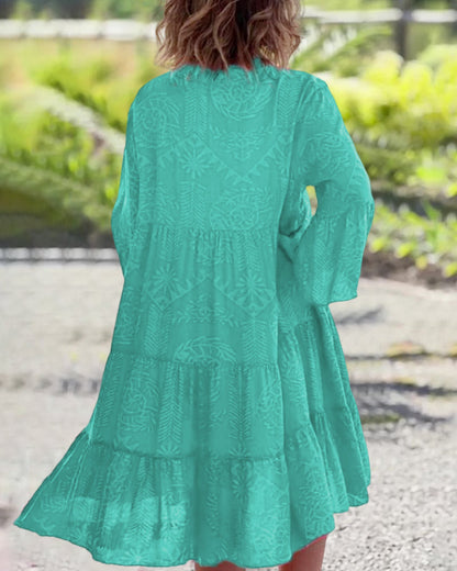 Oriana - Vestido ligero de mujer con escote en V