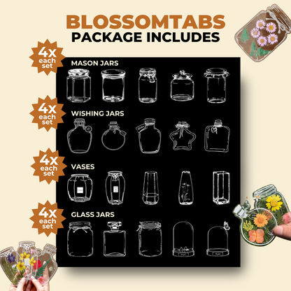 Transparent DIY Stickers (20+20 Free)
