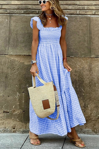Gracie | Vestido de verano elegante a cuadros