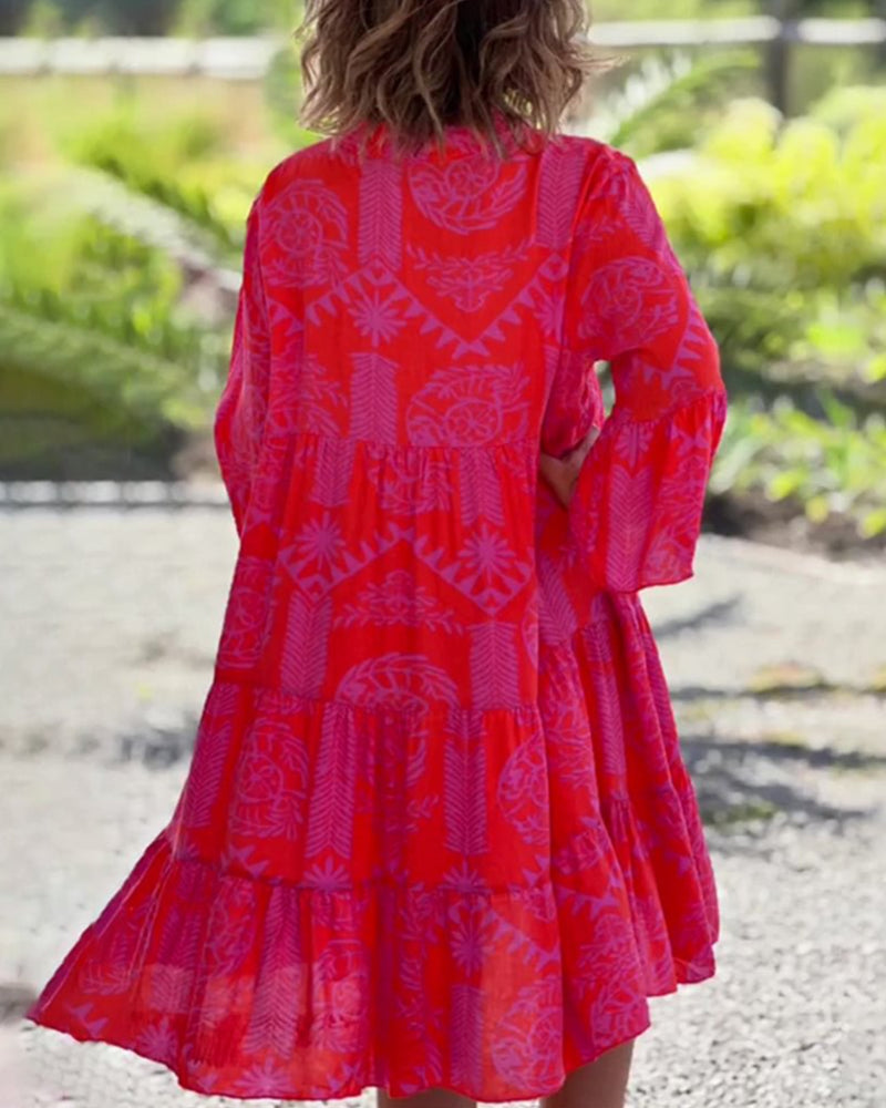 Oriana - Vestido ligero de mujer con escote en V