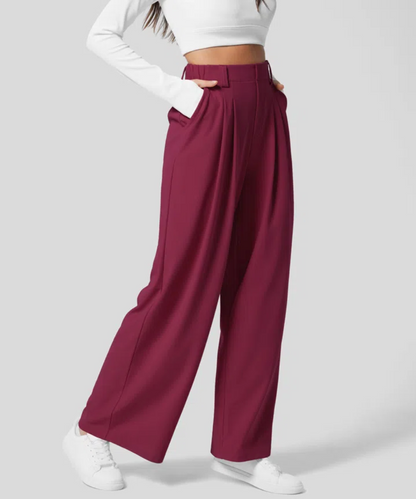 ALDEN™ - Elegantes pantalones de cintura alta