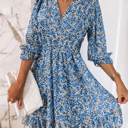 Ja'Net | Vestido Floral Elegante
