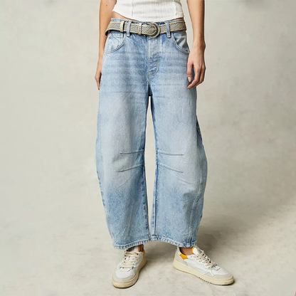 Mariann | Jeans a gamba larga eleganti per tutti i giorni 