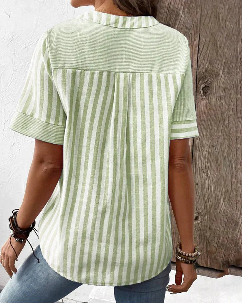 Kendall | Blusa casual a rayas