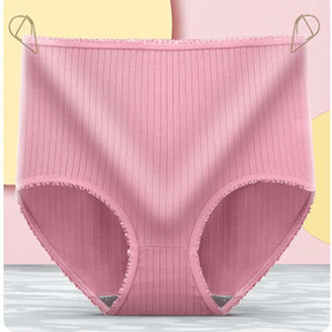 Conjunto de ropa interior para mujer de algodón a prueba de fugas