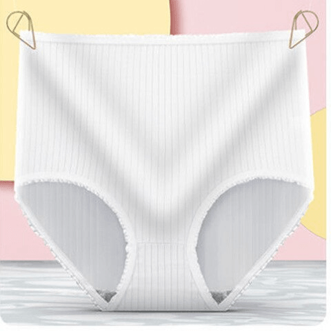 Conjunto de ropa interior para mujer de algodón a prueba de fugas