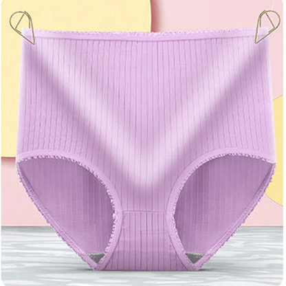 Conjunto de ropa interior para mujer de algodón a prueba de fugas