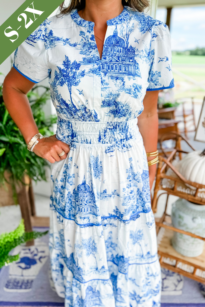 Eliza | Maxi clásico de toile