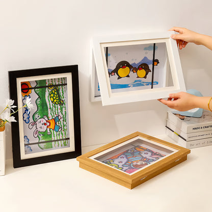 MemoryFrame Kids™ - Convierte tu nevera en una verdadera galería de arte
