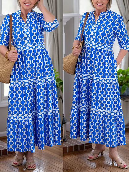 Juliette | Vestido midi de eslabones de cadena
