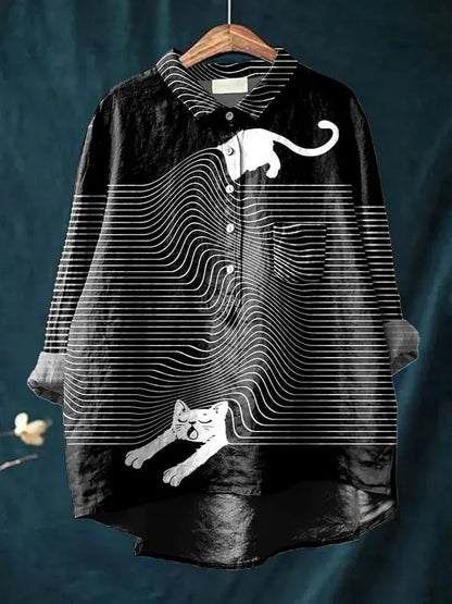 Clarano | Blusa con Estampado Juguetón Brooks
