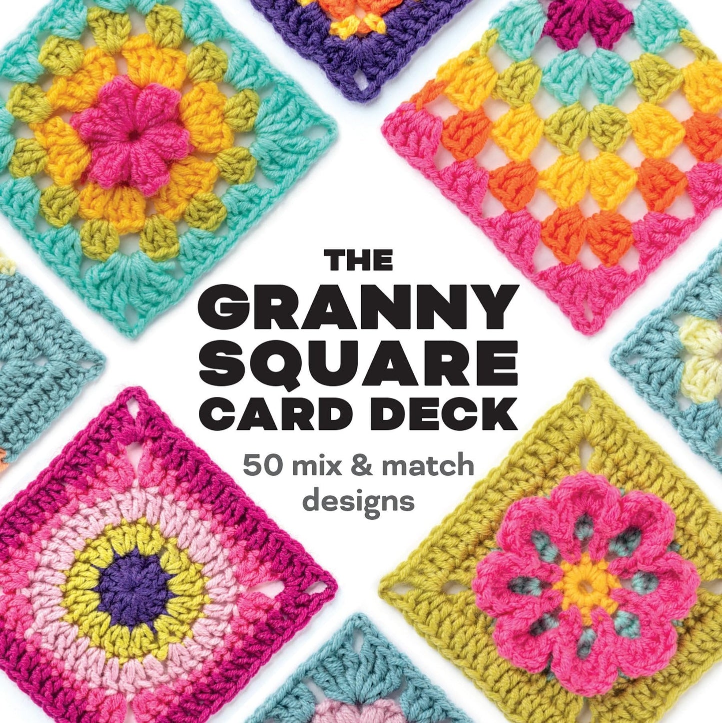 ColorCrafter - El Set de Tarjetas Granny Square - 50 piezas