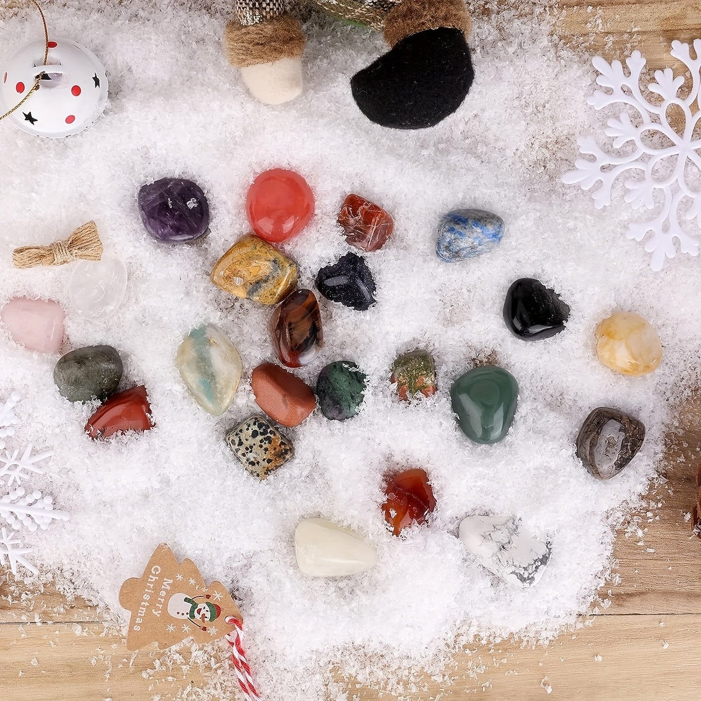 Calendario de Adviento Colección de Rocas para Niños