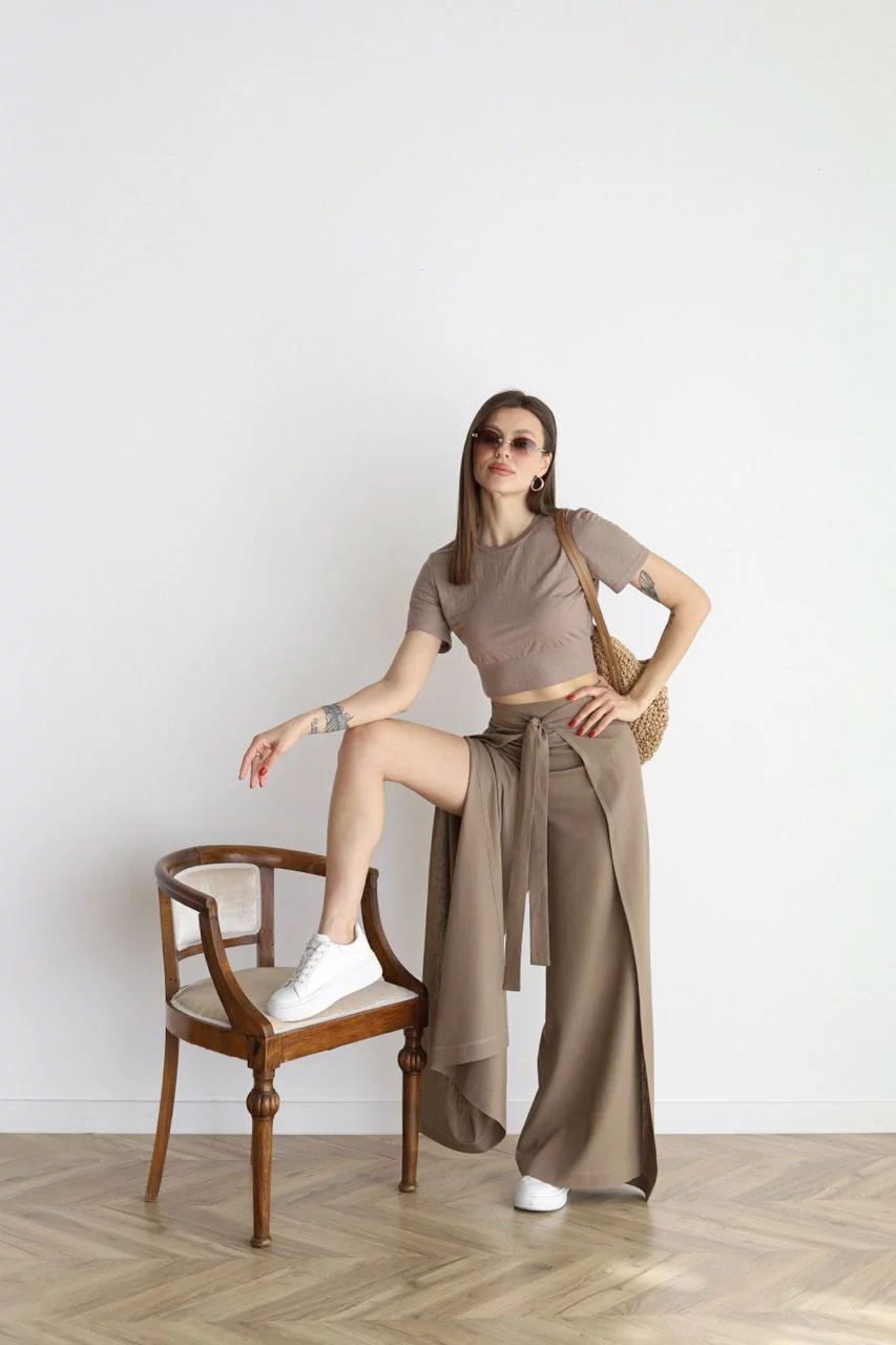 Pantalones fluidos para mujer | Pantalones de mujer primavera-verano | Ariane