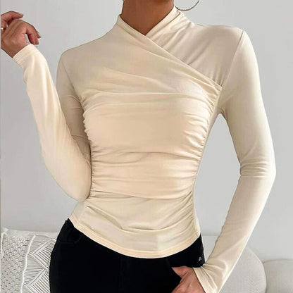 Dalila | Top de Cuello Cruzado Sofisticado