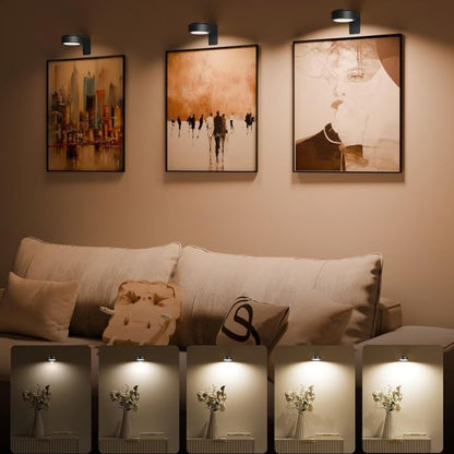 1+1 Gratis | Luz de cuadro LED magnética – Regulable y recargable