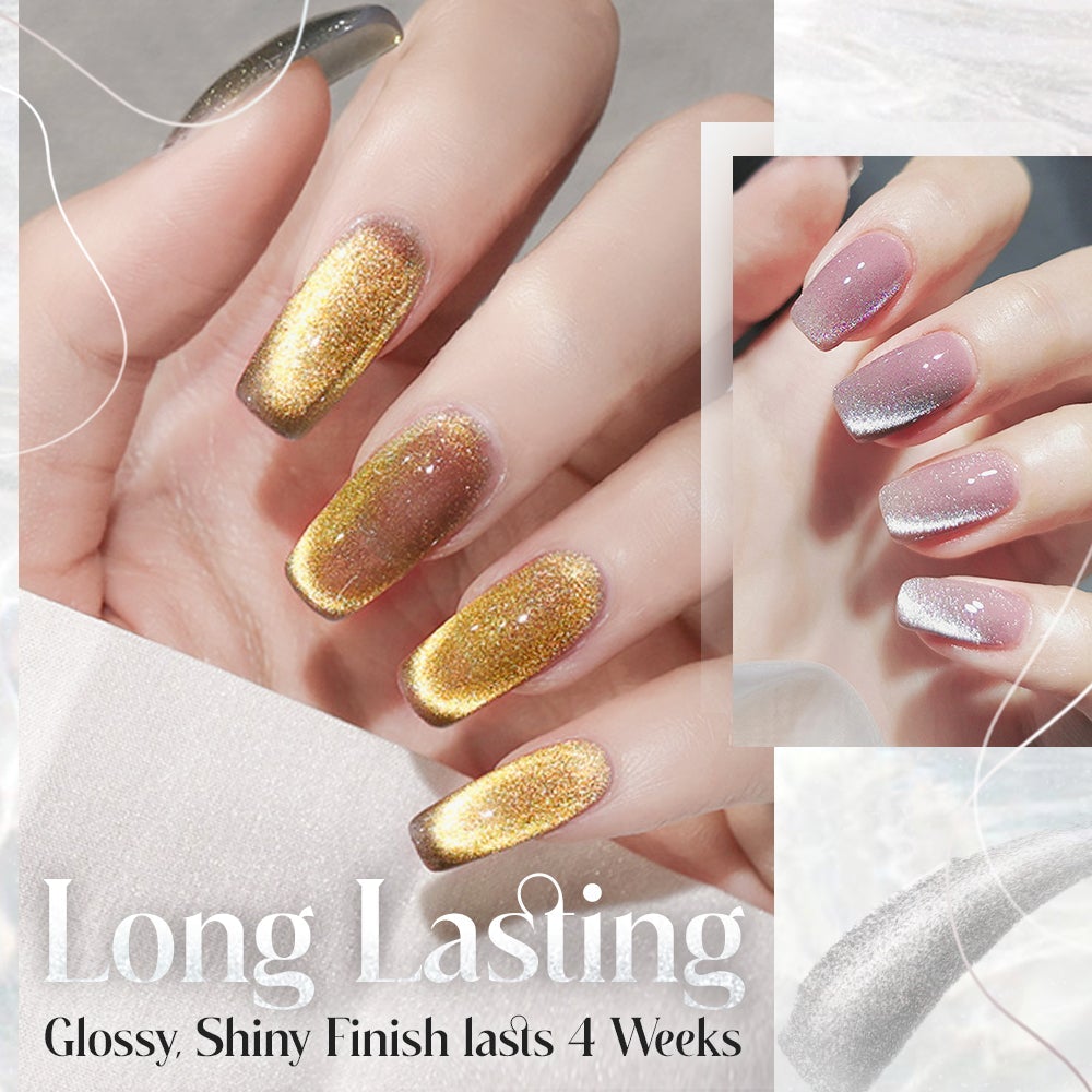 GalaxyGlow Pro™ - Crea efectos de uñas 3D impresionantes que cambian de color con la luz