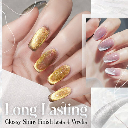 GalaxyGlow Pro™ - Crea efectos de uñas 3D impresionantes que cambian de color con la luz