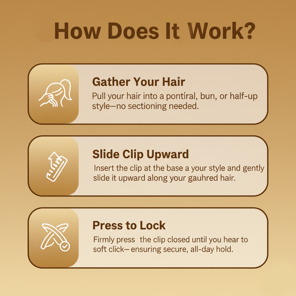 Velina™ - Set of 4 Flat Comfort Clips (Set of 4)