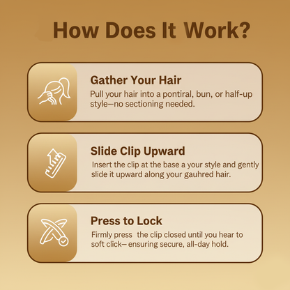 Velina™ - Set of 4 Flat Comfort Clips (Set of 4)