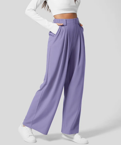 ALDEN™ - Elegantes pantalones de cintura alta