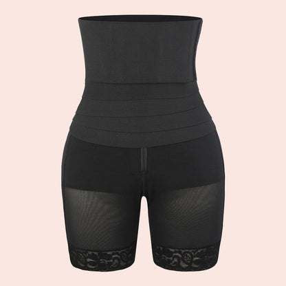 Shorts AirSlim | Shorts moldeadores 2 en 1 de cintura alta con levantamiento de glúteos (Compra 1 y lleva 1 GRATIS)