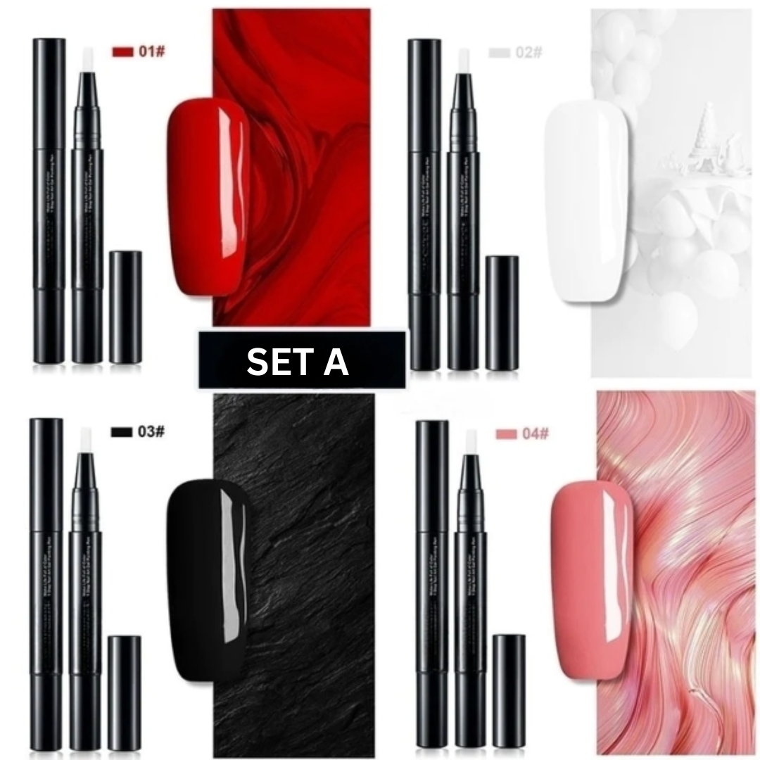 NailFlex Pro™ - Crea una nail art perfetta come in un salone con colori straordinari 