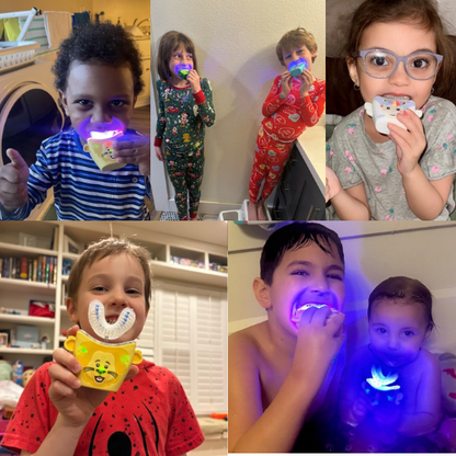 BRUSH Teeth Kids – 360° U-Shaped Sonic Toothbrush for Children