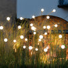 Solar Garden Lights Waterproof LED Firefly Stakes